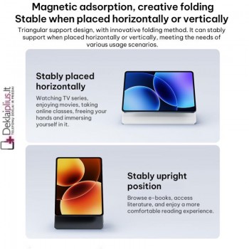 Originalus odinis atverčiamas - juodas (Xiaomi Pad 8/Pad 8 Pro)